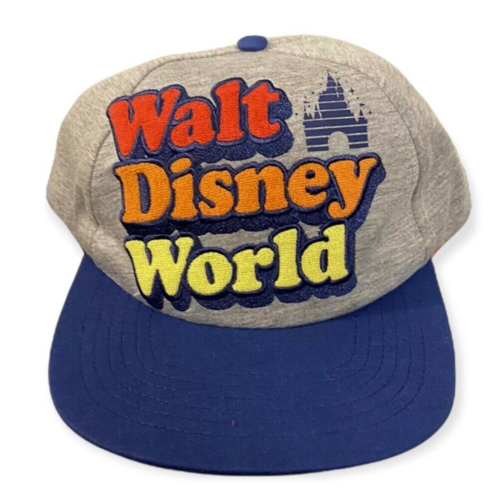 NWT Disney Parks Authentic Original Retro Hat "Walt Disney World" '71 Adult Size